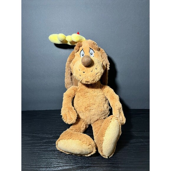 DR SEUSS HOW THE GRINCH STOLE CHRISTMAS MAX 22" DOG AURORA PLUSH BROWN - Picture 1 of 9
